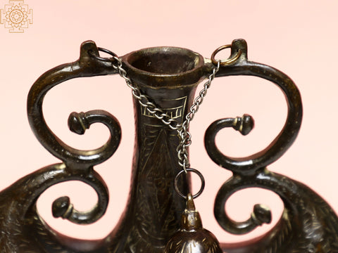 Brass Double Handle Surahi