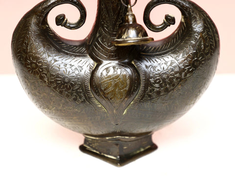 Brass Double Handle Surahi
