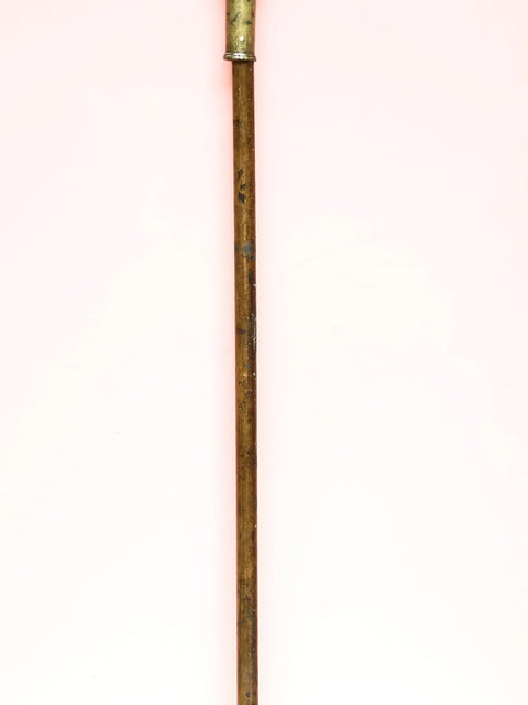 Cane with Double Elephant Handle (Brass with Copper)