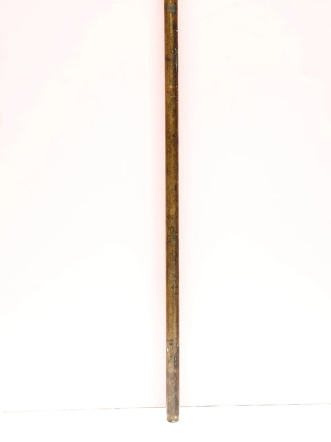 Cane with Double Elephant Handle (Brass with Copper)
