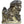 Brass Lion Paper Weight | Table Decor Showpiece