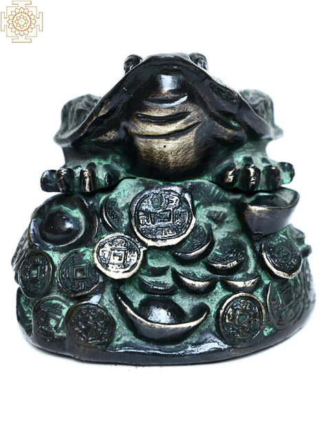 Brass Frog Paper Weight