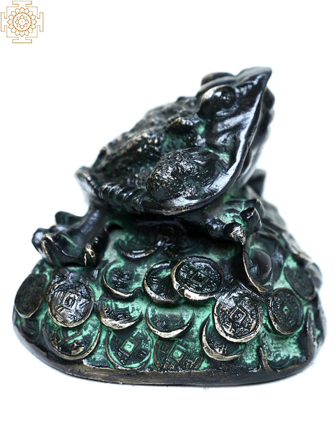 Brass Frog Paper Weight