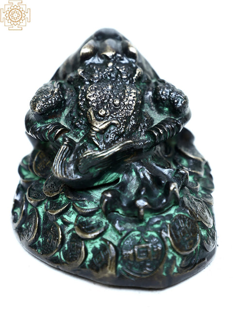 Brass Frog Paper Weight