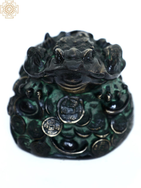 Brass Frog Paper Weight