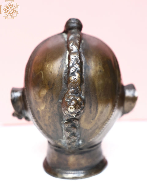 Brass Gauri Head from Himachal