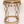 19" Brass Designer Pedestal with Hanging Bells