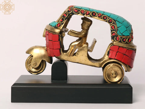 5" Small Auto Rickshaw | Home Decor