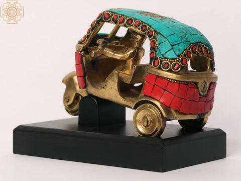 5" Small Auto Rickshaw | Home Decor