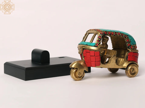 5" Small Auto Rickshaw | Home Decor