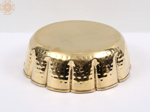 Decorative Brass Deep Urli | Handmade Brass Bowl for Home Decor