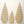 Brass Christmas Tree (Set of 3)