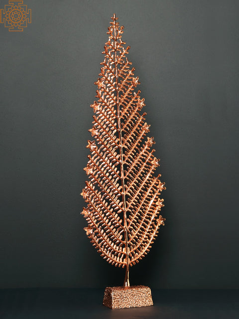 27" Rose Tinted Christmas Tree | Home Decor