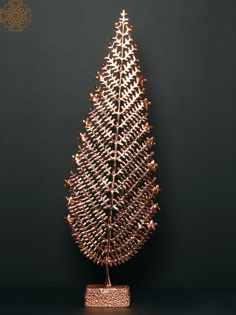 27" Rose Tinted Christmas Tree | Home Decor
