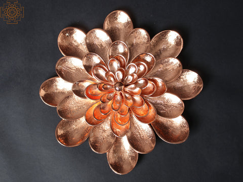 Rose Tinted Flowers (Set of 5) | Wall Hanging