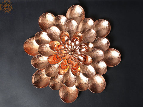 Rose Tinted Flowers (Set of 5) | Wall Hanging