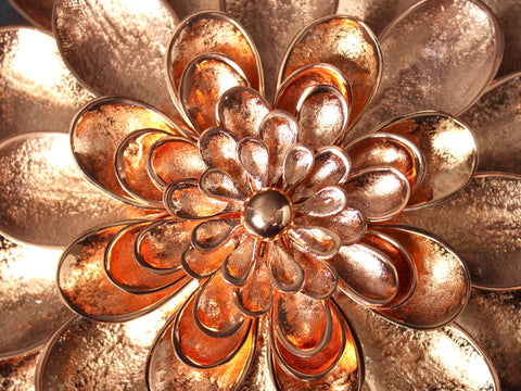 Rose Tinted Flowers (Set of 5) | Wall Hanging