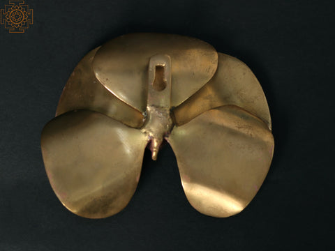 Brass Vanda Orchid | Wall Hanging Decor