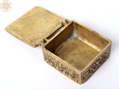 4" Designer Square Jewelry Box