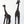 9" Brass Giraffe Pair