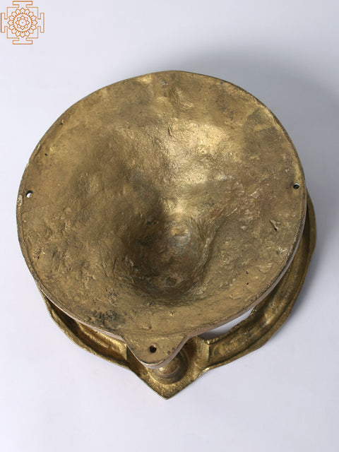 8" Brass Lion Door Knocker