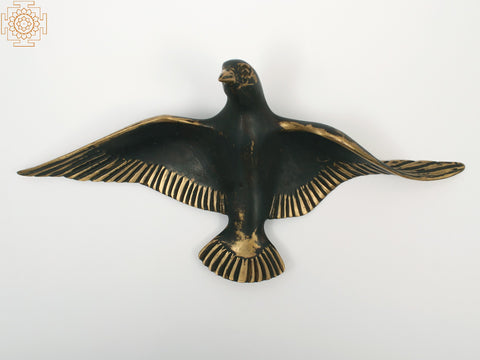 Decorative Birds In Brass (Set of 5) | Wall Decor