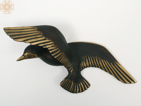 Decorative Birds In Brass (Set of 5) | Wall Decor