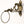 9" Brass Towel Hanger