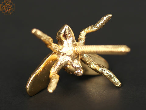 Brass Honey Bee Wall Decor