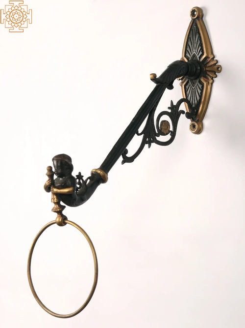 Brass Towel Hanger for Bathroom Home Decor