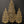 Brass Christmas Tree With Candle Holder (Set of 3)
