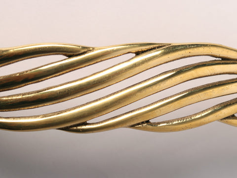 10" Brass Designer Door Handle