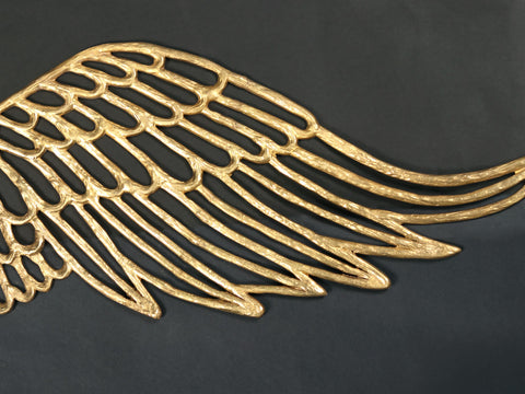 Wall Hanging Crane made in Brass