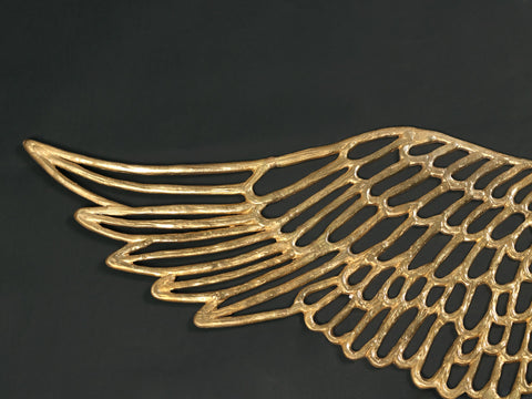 Wall Hanging Crane made in Brass