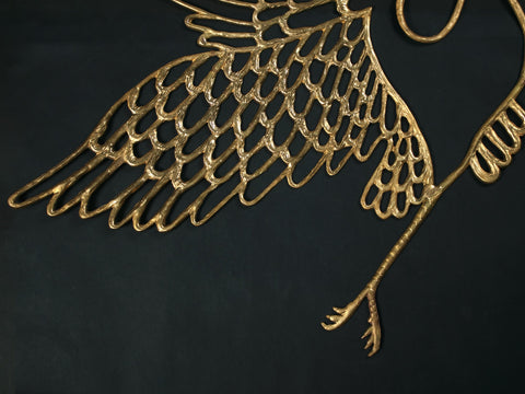Brass Swan | Wall Hanging