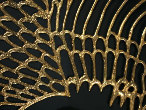 Brass Swan | Wall Hanging