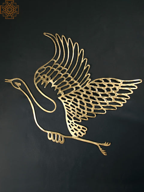 Brass Swan | Wall Hanging