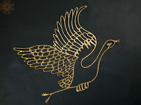 Brass Swan | Wall Hanging