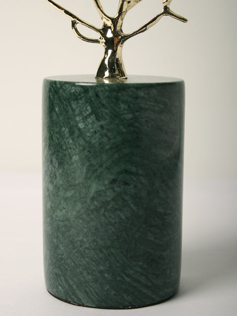 Gold & Marble Tree Decor