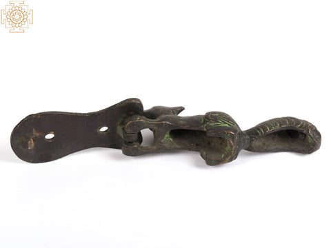 6" Brass Squirrel Door Knocker