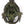 Bat Door Knocker with Peacock on Knocker Ring