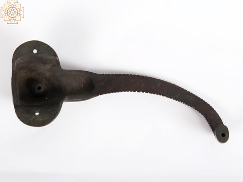 9" Elephant Head Door Handle