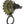 7" Brass Cow Door Knocker