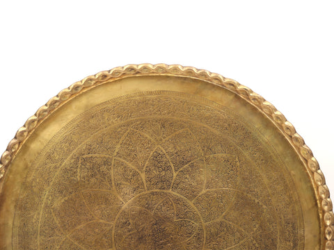 46" Large Brass Parat | Wall Hanging