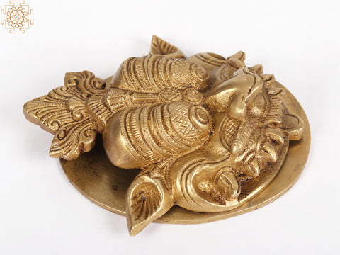 5" Brass Kirtimukha Door Knocker