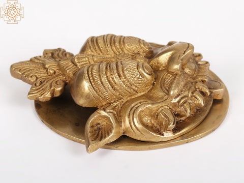 5" Brass Kirtimukha Door Knocker