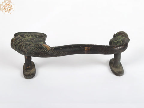 7" Brass Elephant Door Handle