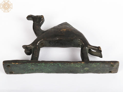 5" Brass Camel Door Handle