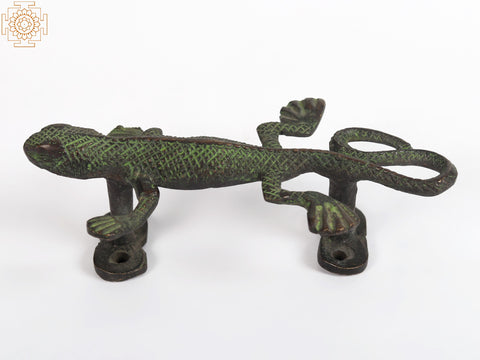 5” Brass Chamelion Door Handle