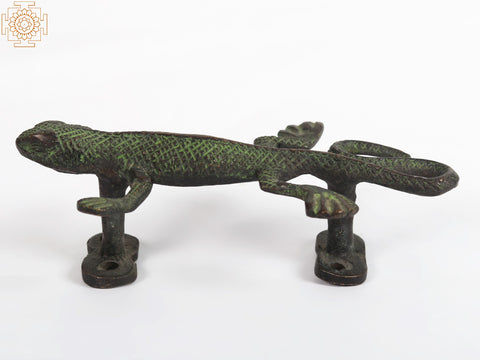 5” Brass Chamelion Door Handle